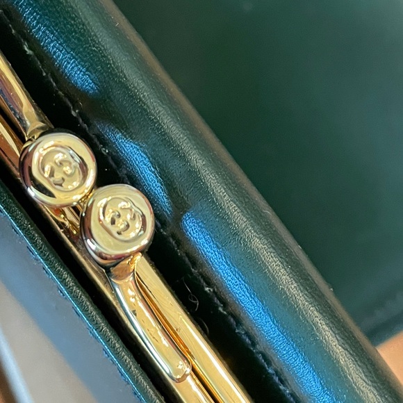Gucci green Leather wallet set - Picture 5 of 12